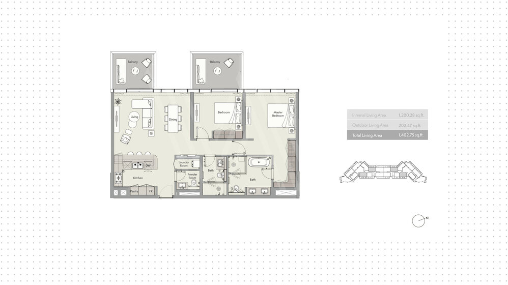 Compre 5369 apartamentos  - EAU — imagen 1