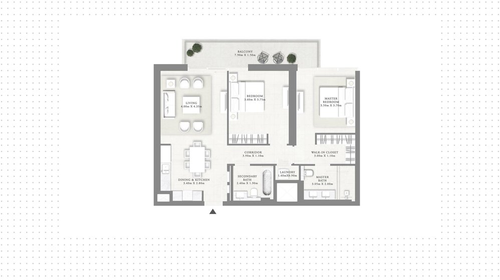 Купить недвижимость - 2 комнатные - Emirates Living, ОАЭ - изображение 9