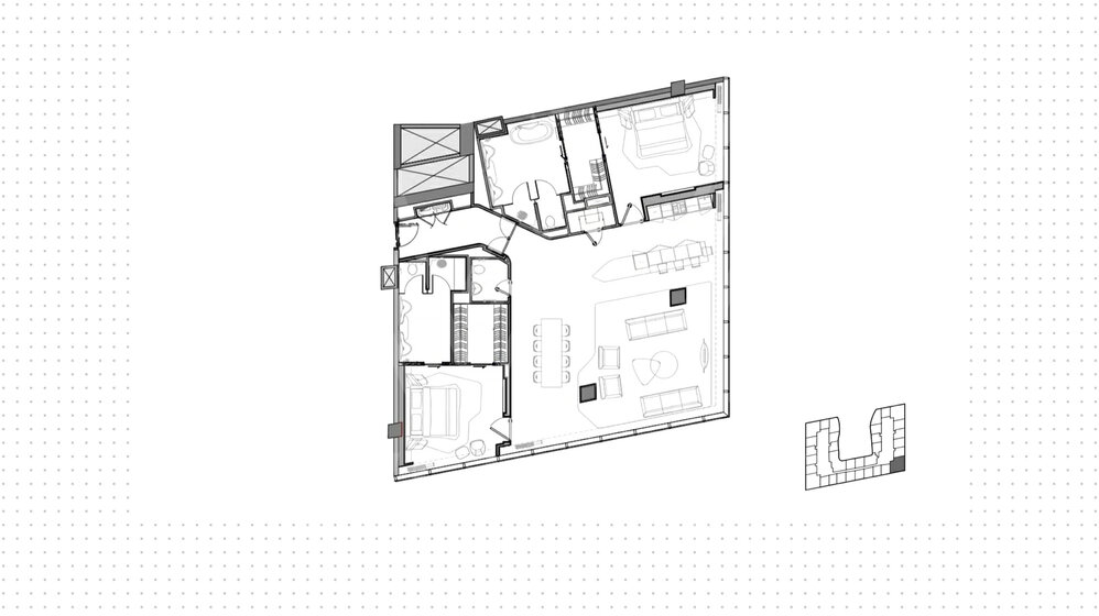 4910 stüdyo daire satın al - Dubai şehri, BAE – resim 25