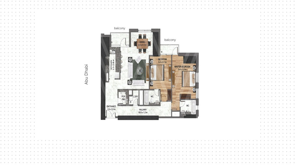 Immobilie kaufen - 2 Zimmer - Al Safa, VAE – Bild 21