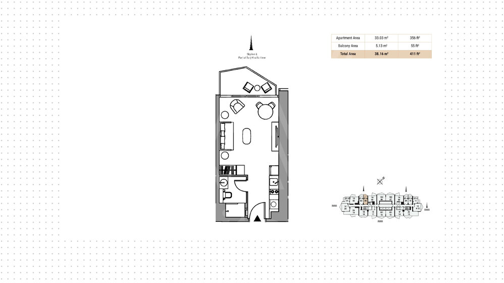 Immobilie kaufen - Studios - Dubai, VAE – Bild 1