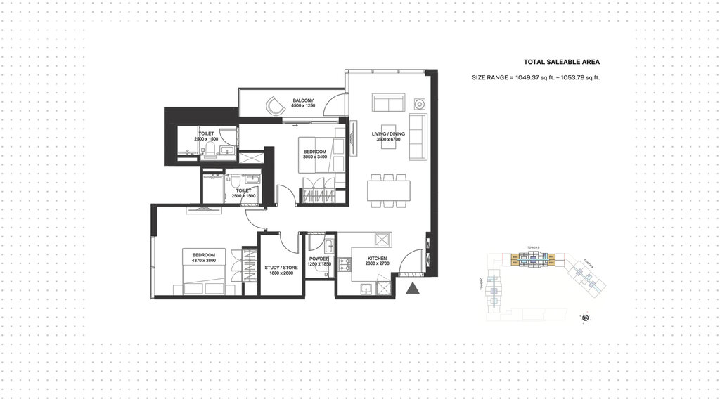 Apartments zum verkauf - Dubai - für 626.300 $ kaufen – Bild 1