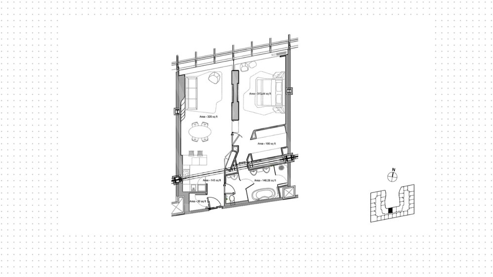 1184 Wohnungen kaufen  - 1 Zimmer - Dubai, VAE – Bild 5