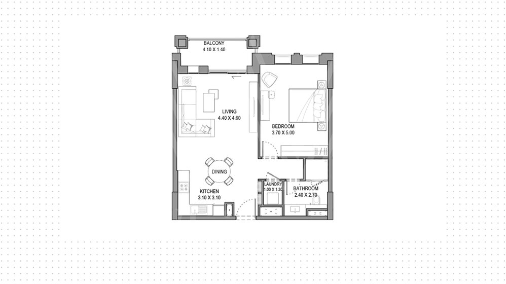 1184 stüdyo daire satın al  - 1 odalı - Dubai, BAE – resim 30