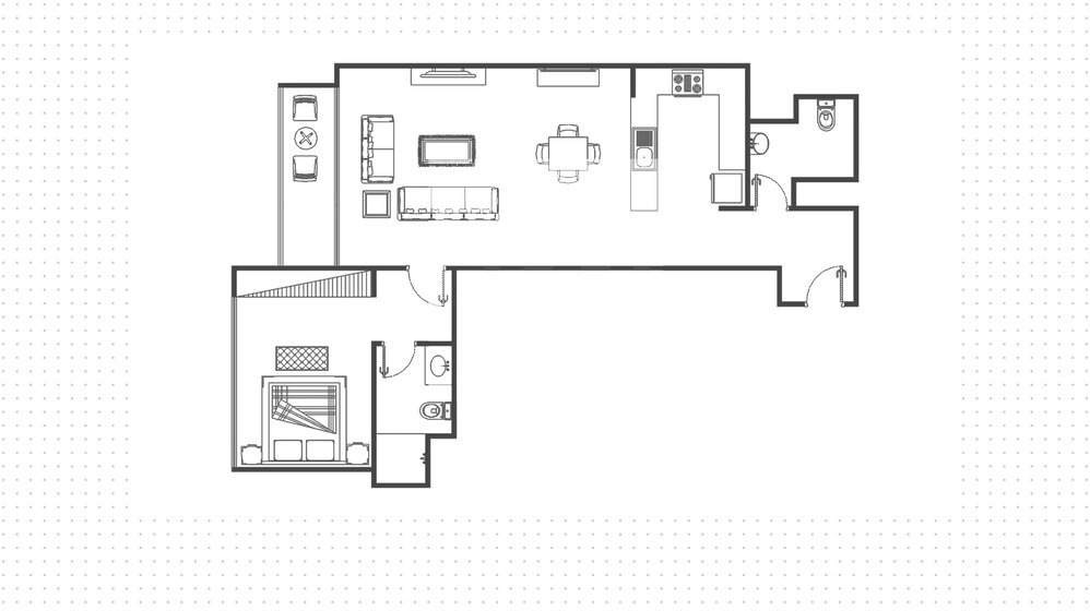 Compre 1169 apartamentos  - 1 habitación - EAU — imagen 29