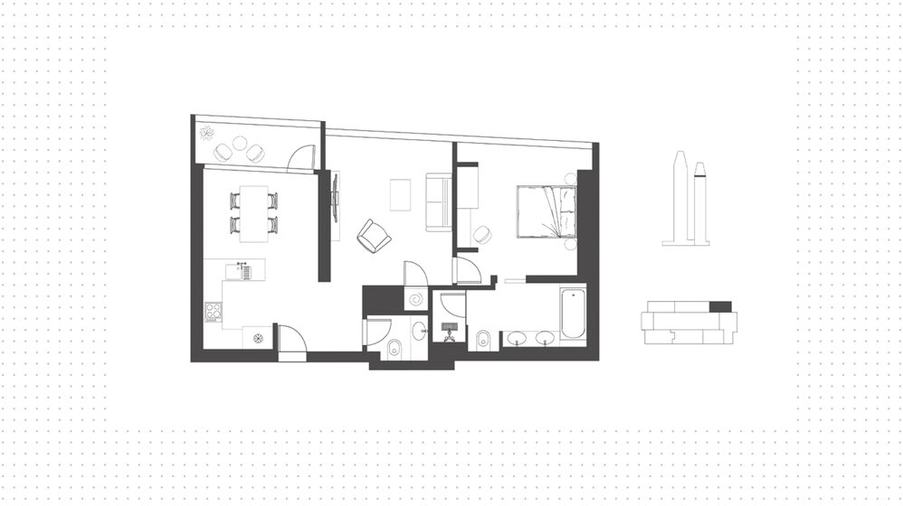 Immobilie kaufen - 1 Zimmer - VAE – Bild 13