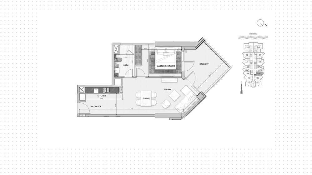 Immobilie kaufen - 1 Zimmer - Business Bay, VAE – Bild 29