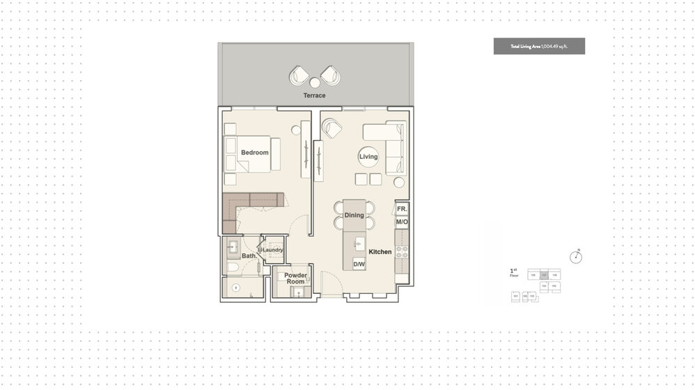 Buy a property - 1 room - Sobha Hartland, UAE - image 1