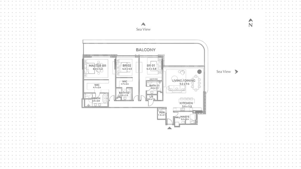 Acheter un bien immobilier - 3 pièces - Dubai, Émirats arabes unis – image 13