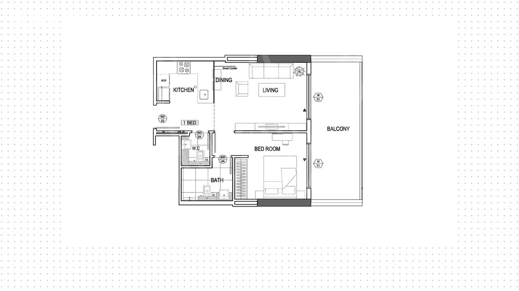 Apartamentos a la venta - Dubai - Comprar para 435.700 $ — imagen 1