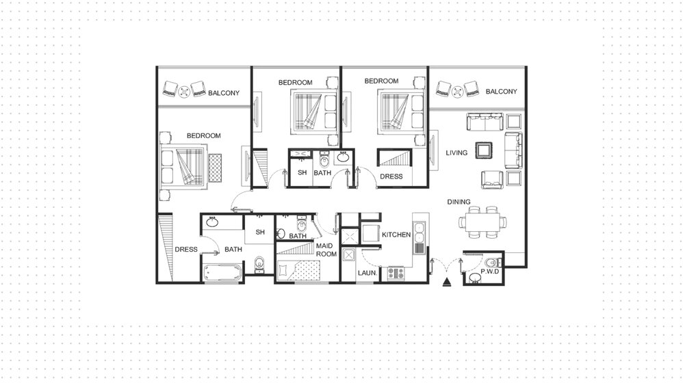 Apartments zum verkauf - Abu Dhabi - für 898.443 $ kaufen – Bild 14