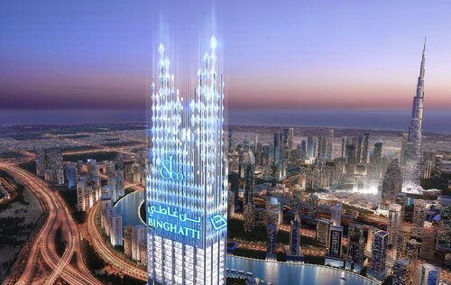 Burj Binghatti Jacob Co Residences in Dubai apartments and