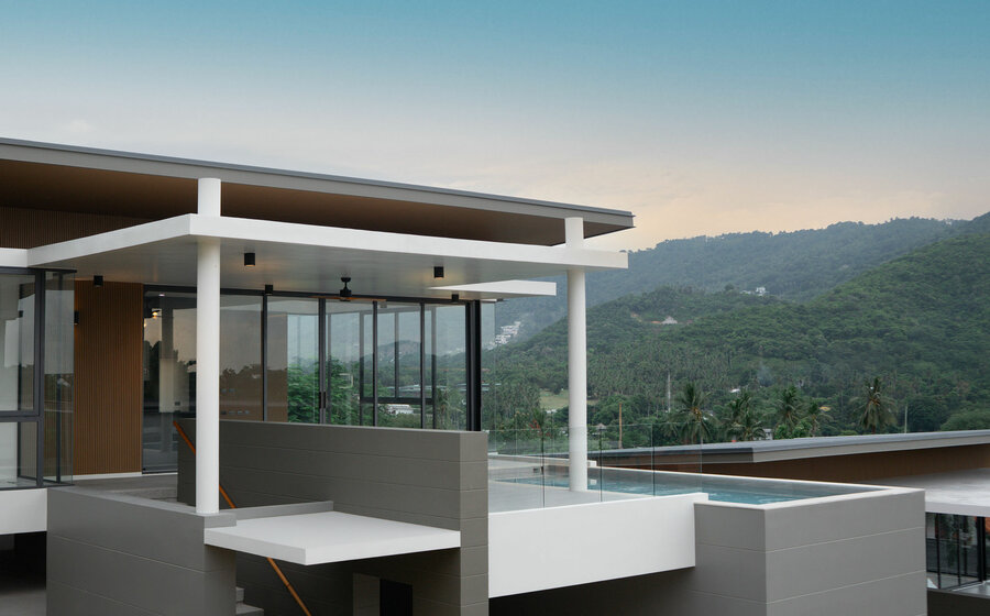 Yeni binalar – Surat Thani, Tayland – resim 9