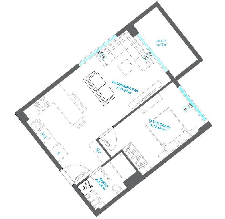 MOONLIGHT BLUE RESIDENCE - изображение 2