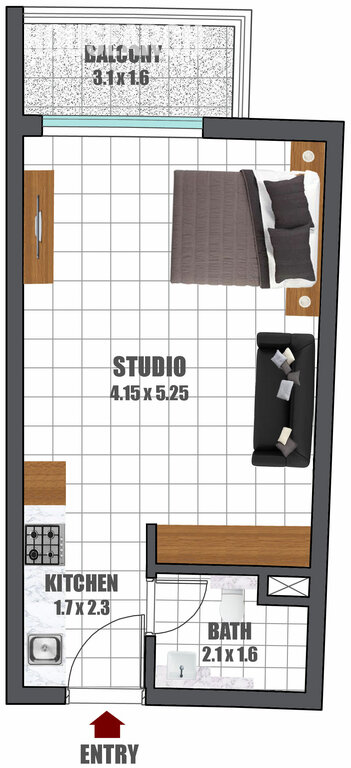 Wavez Residence – resim 2