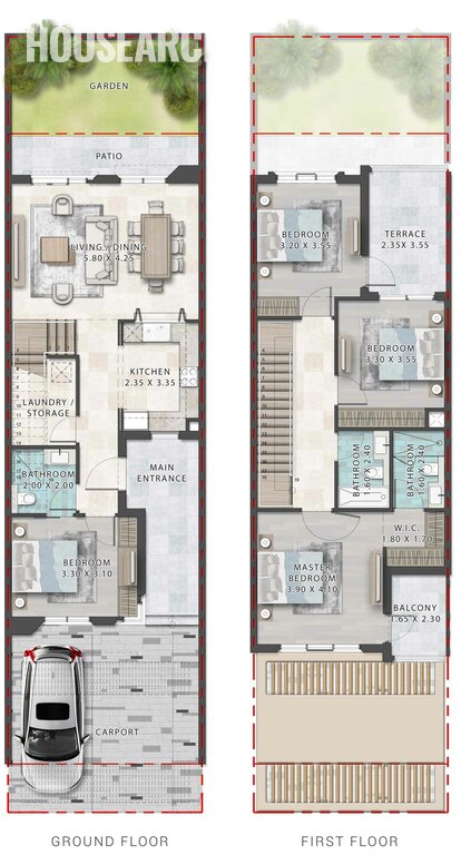 DAMAC Lagoons - Monte Carlo — imagen 2