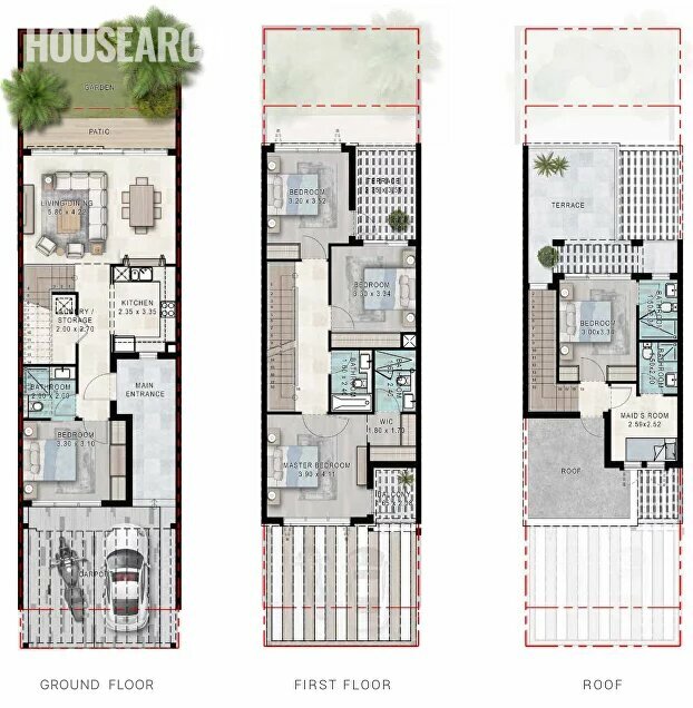 DAMAC Lagoons - Santorini - изображение 2