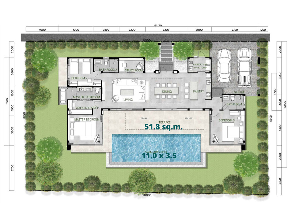 The Ozone Campus Villa – resim 2