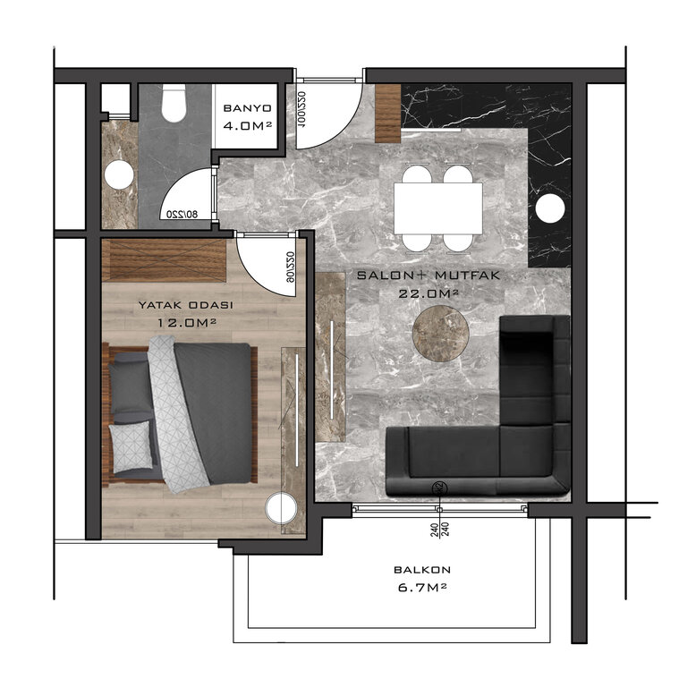 My Garden Oba Residence – resim 2