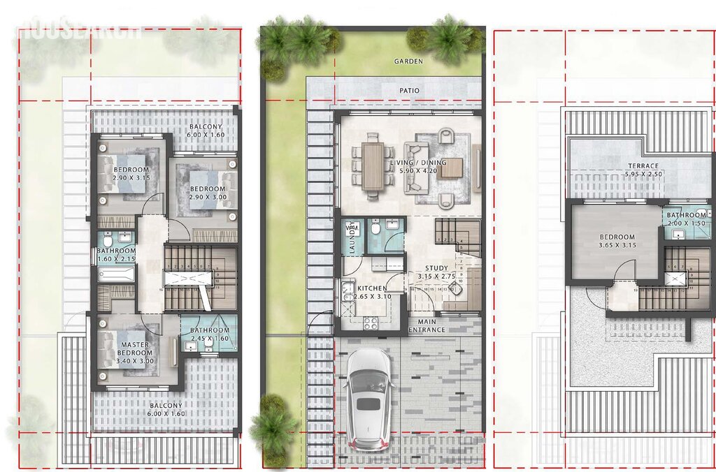 DAMAC HILLS 2 - Violet – resim 2