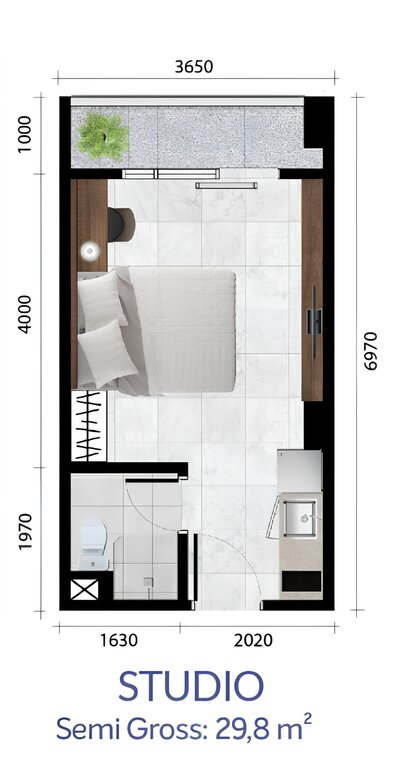 Anwa Residence Apartemen – image 2